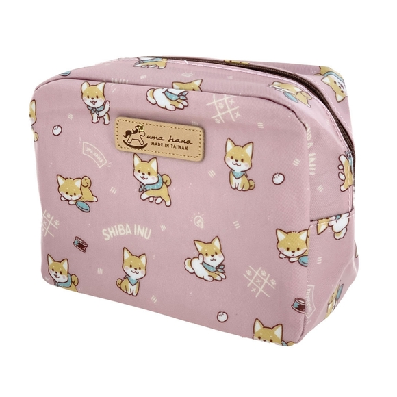 Waterproof Shiba Inu Cube Makeup Cosmetic Bag - Picture 1 of 10